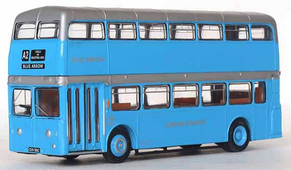 London Country Blue Arrow Daimler Fleetline Park Royal